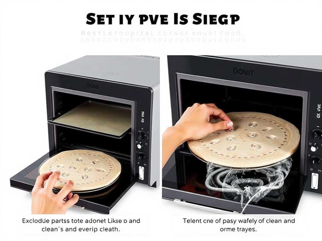 Demonstration af nem rengøring af Ooni Volt pizzaovn med aftagelige dele, en vigtig funktion i den bedste elektriske pizzaovn